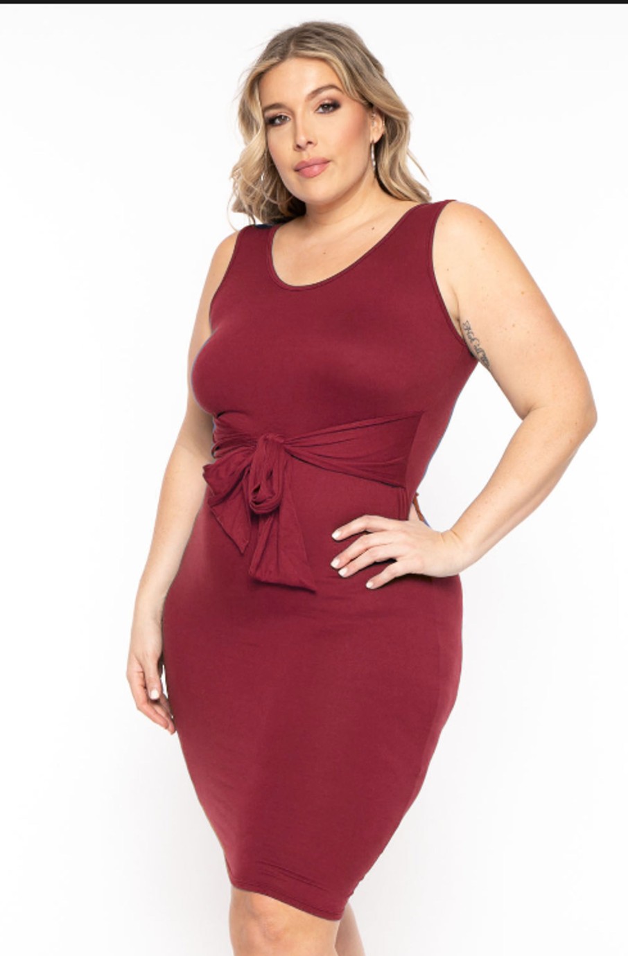 Matching Sets H u0026 H FASHION | Plus Size Shayla 2Pc Cardigan And Dress -Marsala Marasala