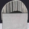 Accessories Hu0026D | Amsterdam Rhinestone Box Clutch W/Rhinestone Fringe Handle Black