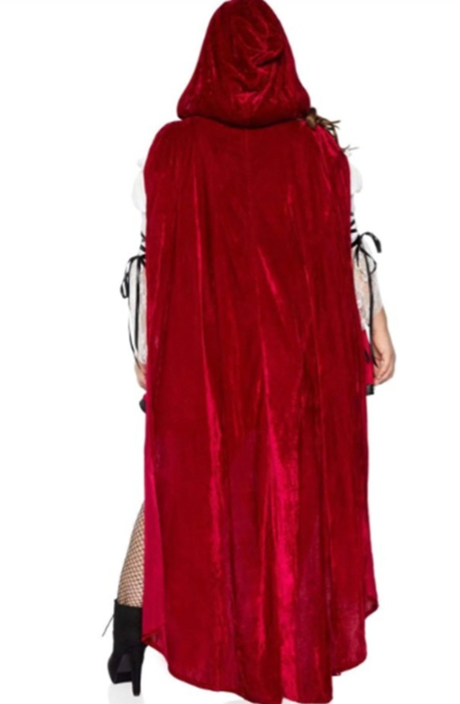 Intimates DONNA DI CAPRI | Plus Size 2-Piece Storybook Red Riding Hood Costume-Red Black