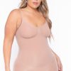 Intimates Guangdong Handu Rila | Plus Size Snatched Shapewear Nude