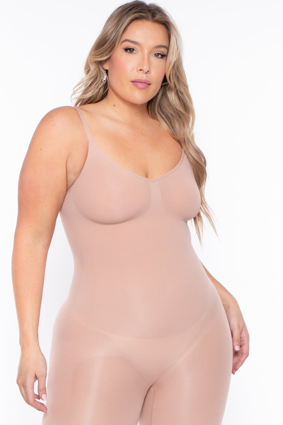 Intimates Guangdong Handu Rila | Plus Size Snatched Shapewear Nude