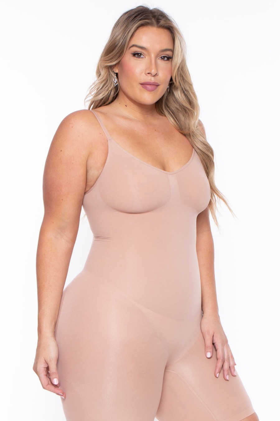 Intimates Guangdong Handu Rila | Plus Size Snatched Shapewear Nude